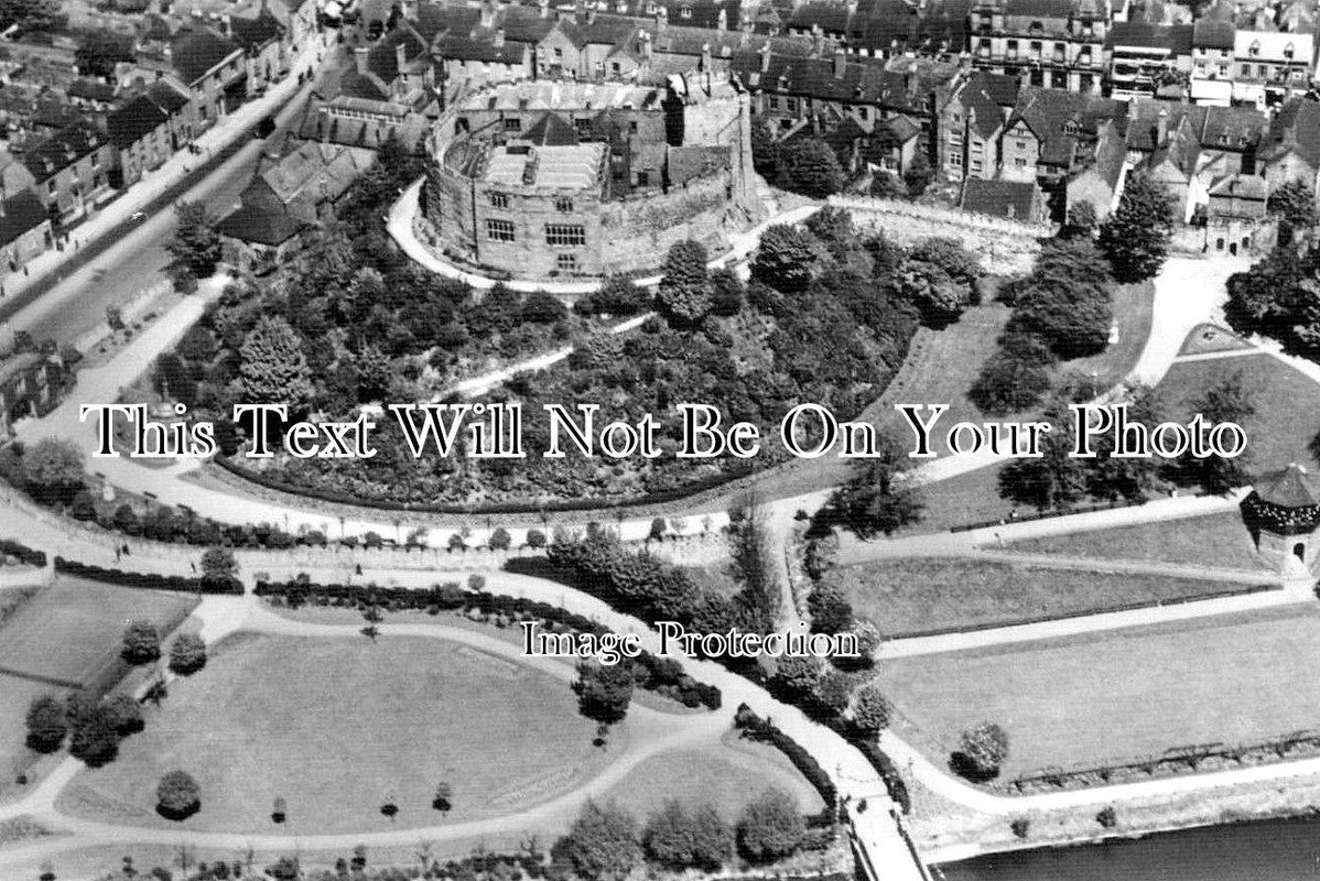 ST 900 - Aerial View Of Tamworth Castle, Staffordshire