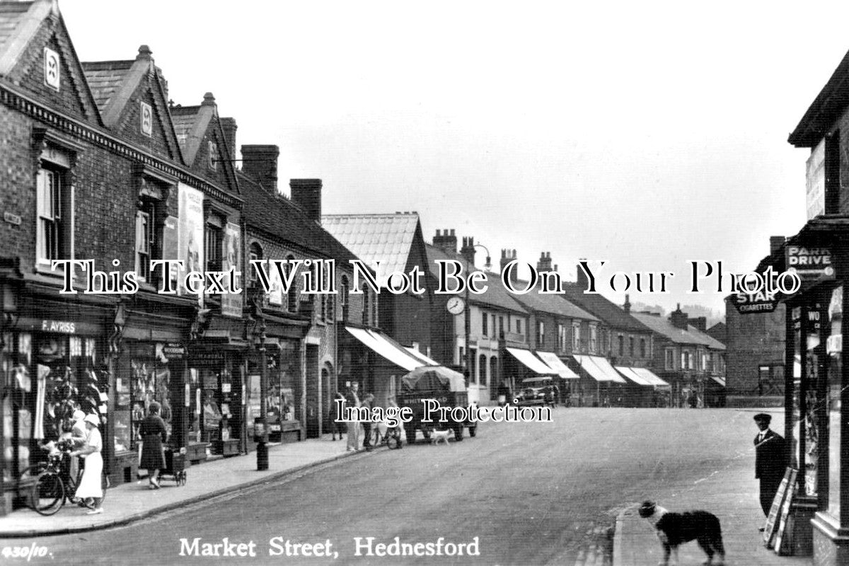 ST 911 - Market Street, Hednesford, Staffordshire