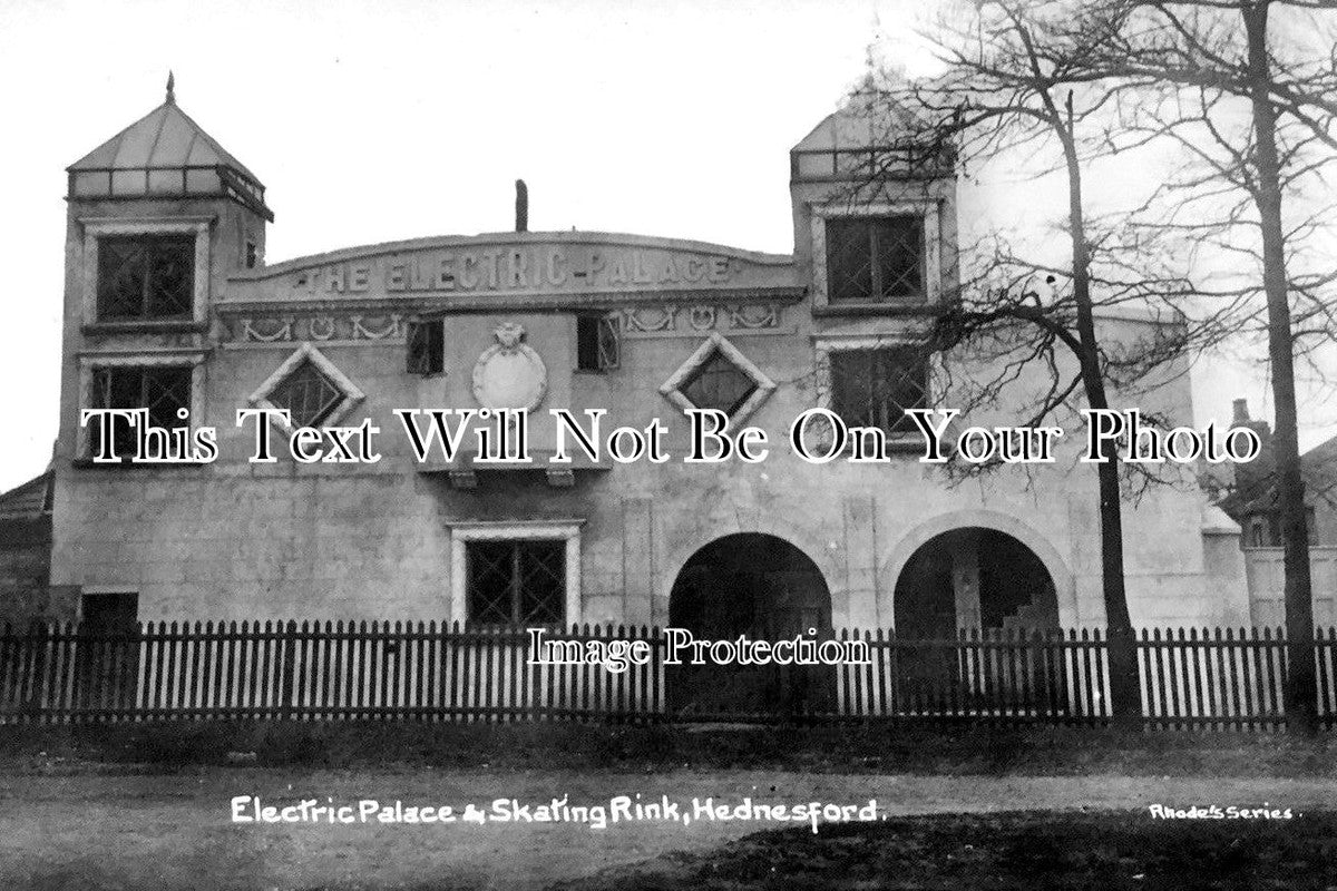 ST 921 - Electric Palace & Skating Rink, Hednesford, Staffordshire c1913