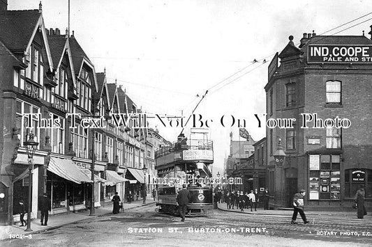 ST 933 - Station Street, Burton On Trent, Staffordshire