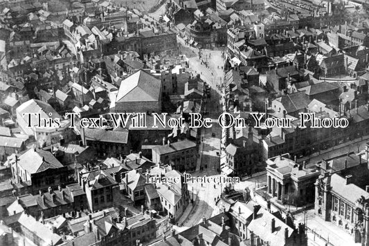 ST 937 - Walsall From The Air Showing Bridge Street, Staffordshire