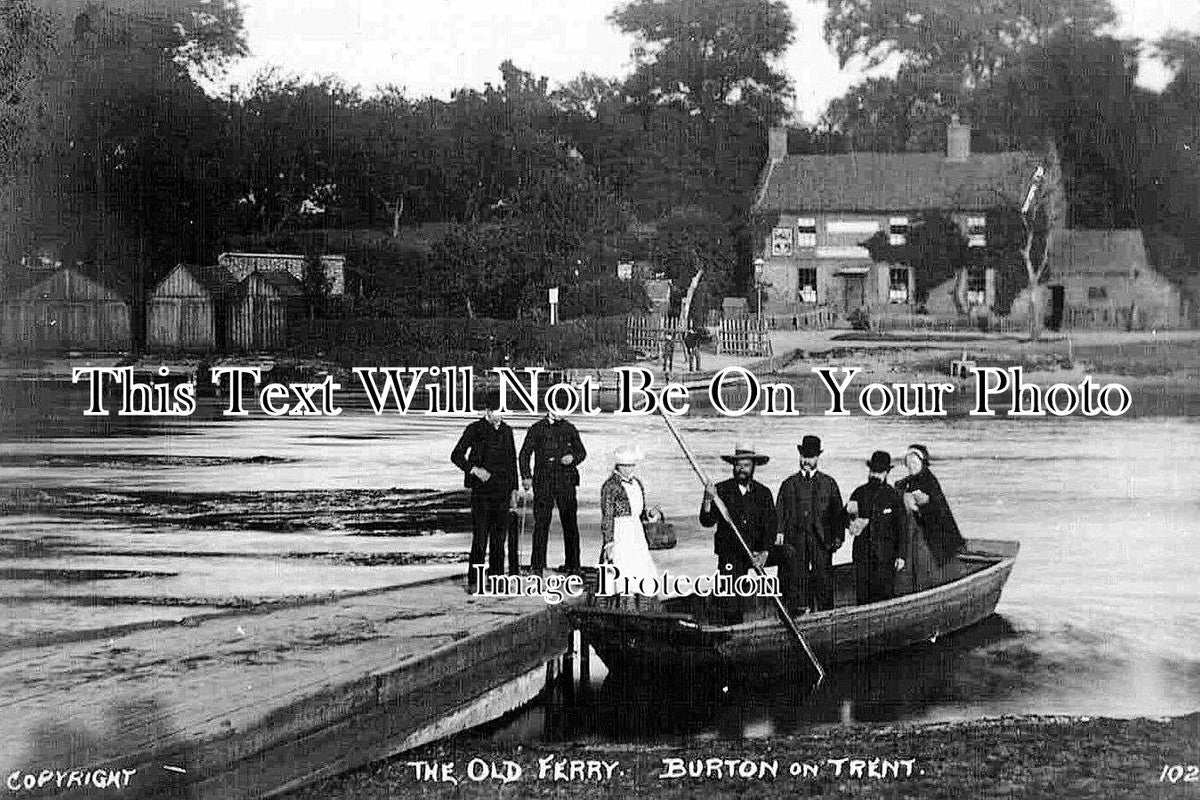 ST 99 - The Old Ferry, Burton On Trent, Staffordshire c1910