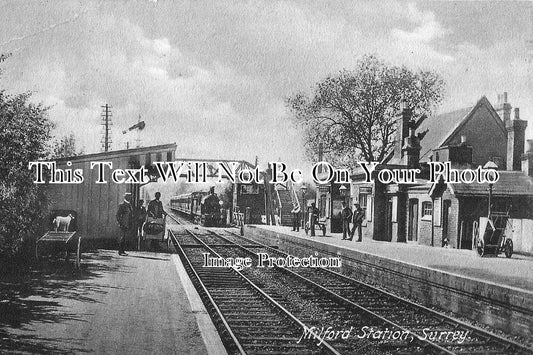 SU 1 - Milford Railway Station, Surrey c1910