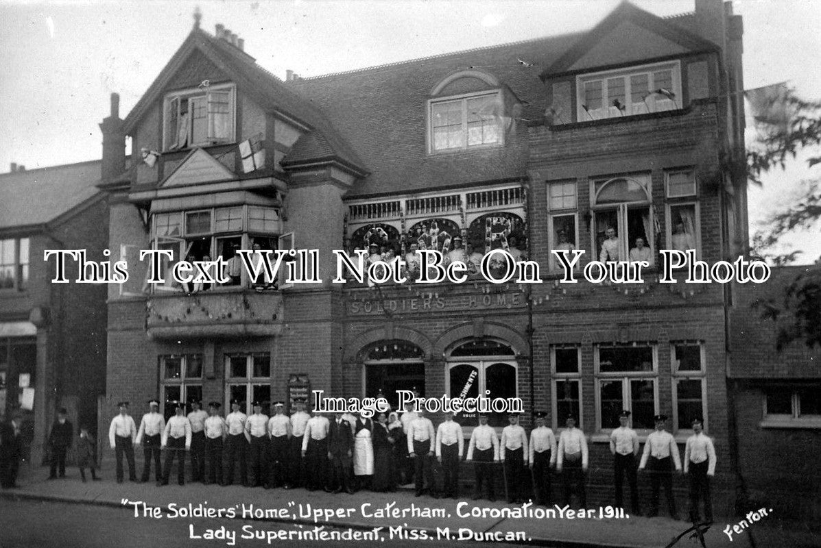 SU 1066 - The Soldiers Home, Upper Caterham, Surrey c1911