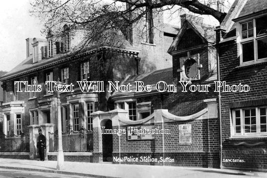 SU 1071 - New Police Station, Sutton, Surrey c1930