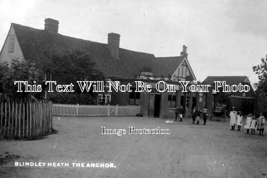 SU 1077 - The Anchor, Blindley Heath, Surrey c1914