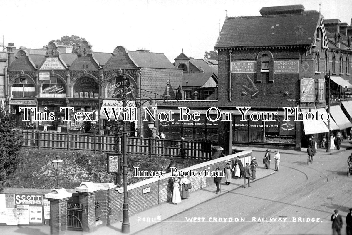 SU 1150 - Railway Bridge & Station Road, West Croydon, Surrey