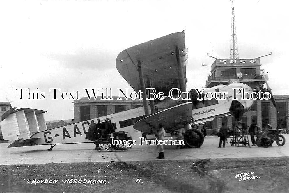 SU 1162 - Imperial Airways At Croydon Aerodrome, Surrey