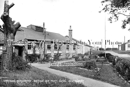 SU 1171 - British Airport Hotel Restaurant, Croydon Aerodrome, Surrey