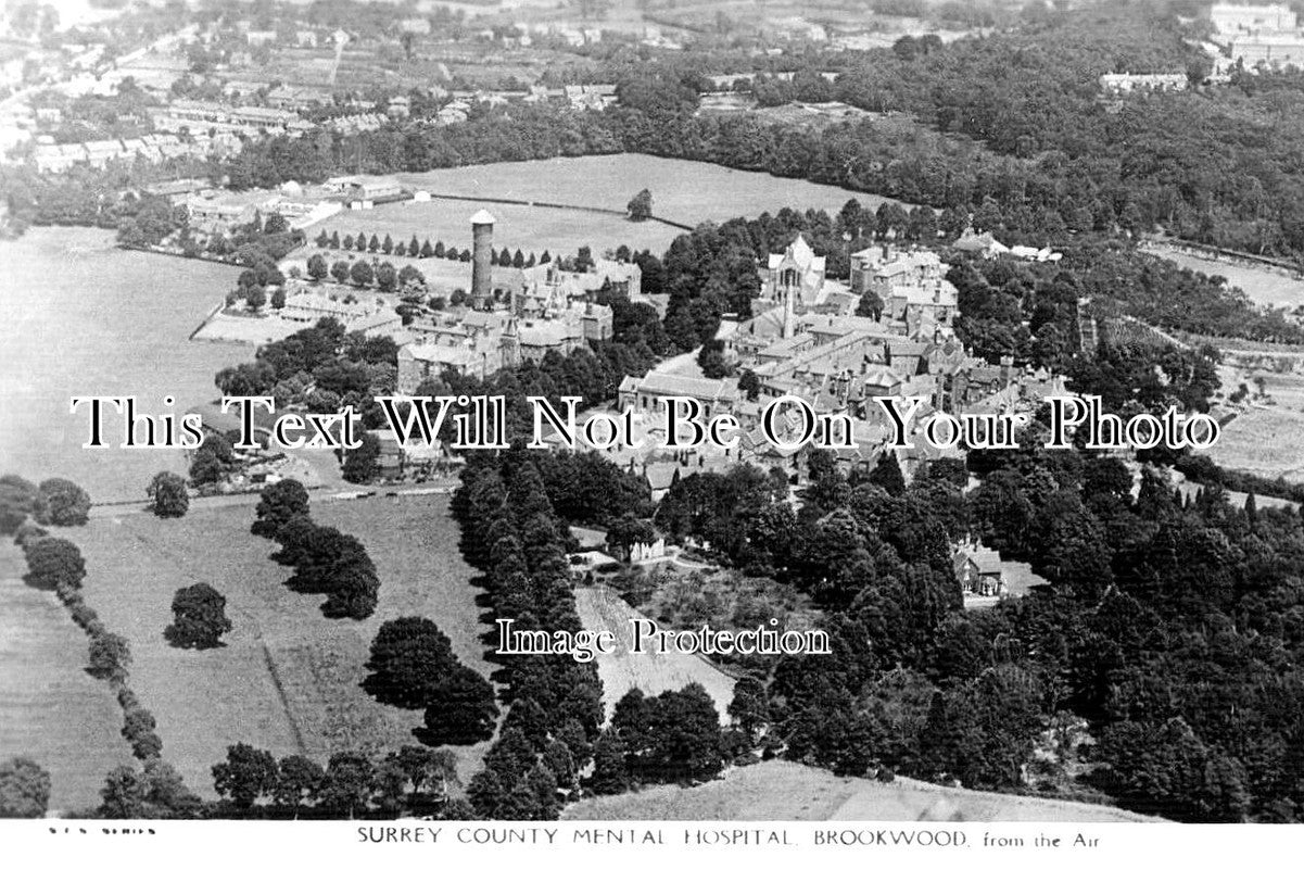 SU 1172 - Surrey County Mental Hospital, Brookwood