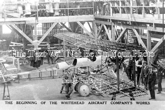 SU 1195 - Whitehead Aircraft Companys Works, Richmond & Feltham, Surrey