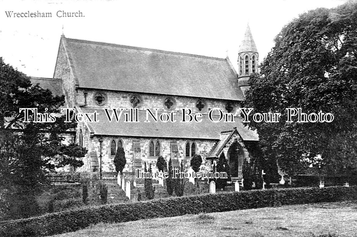 SU 1241 - Wrecclesham Church, Surrey c1921