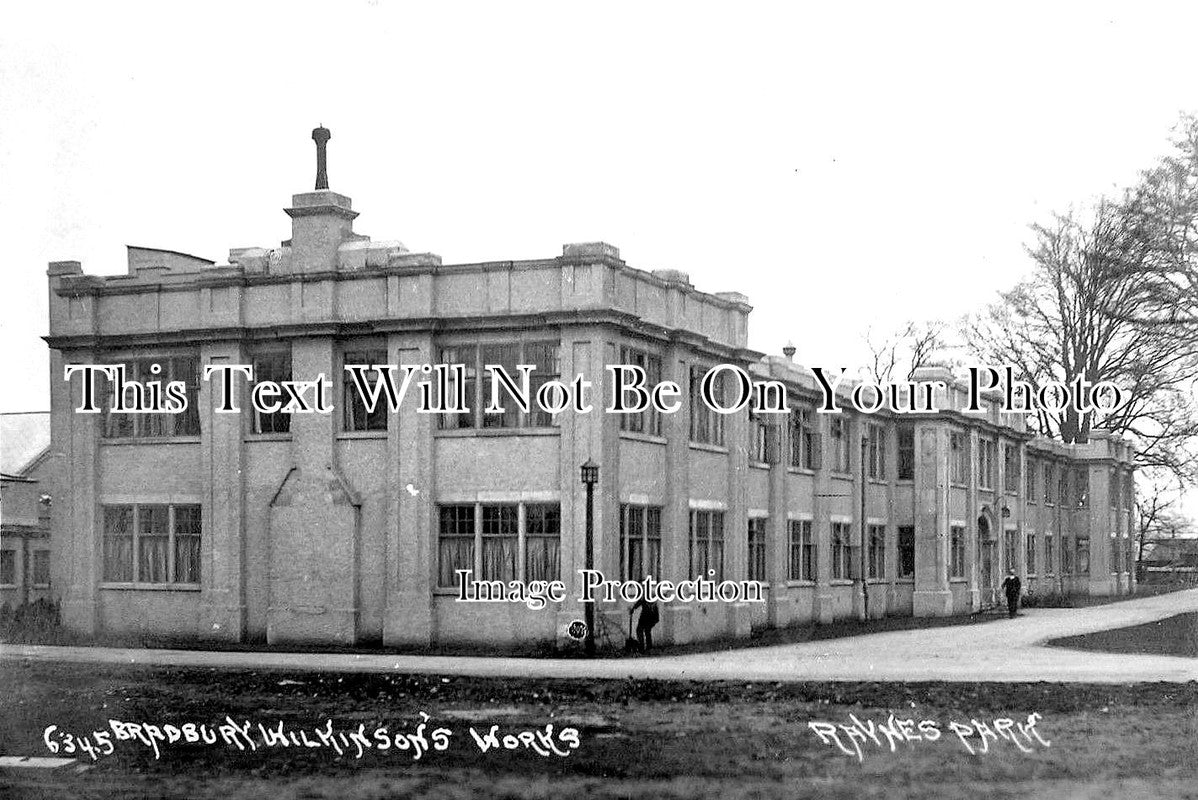 SU 1244 - Bradbury Wilkinsons Works, Raynes Park, Surrey c1923