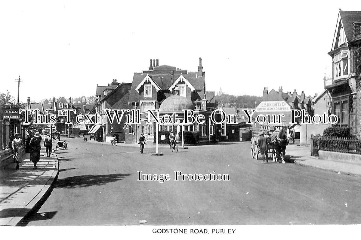 SU 1274 - Godstone Road, Purley, Surrey c1923