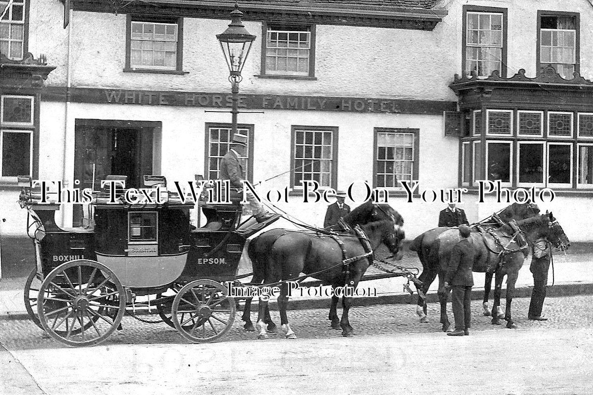 SU 1284 - White Hart Hotel, Dorking, Surrey