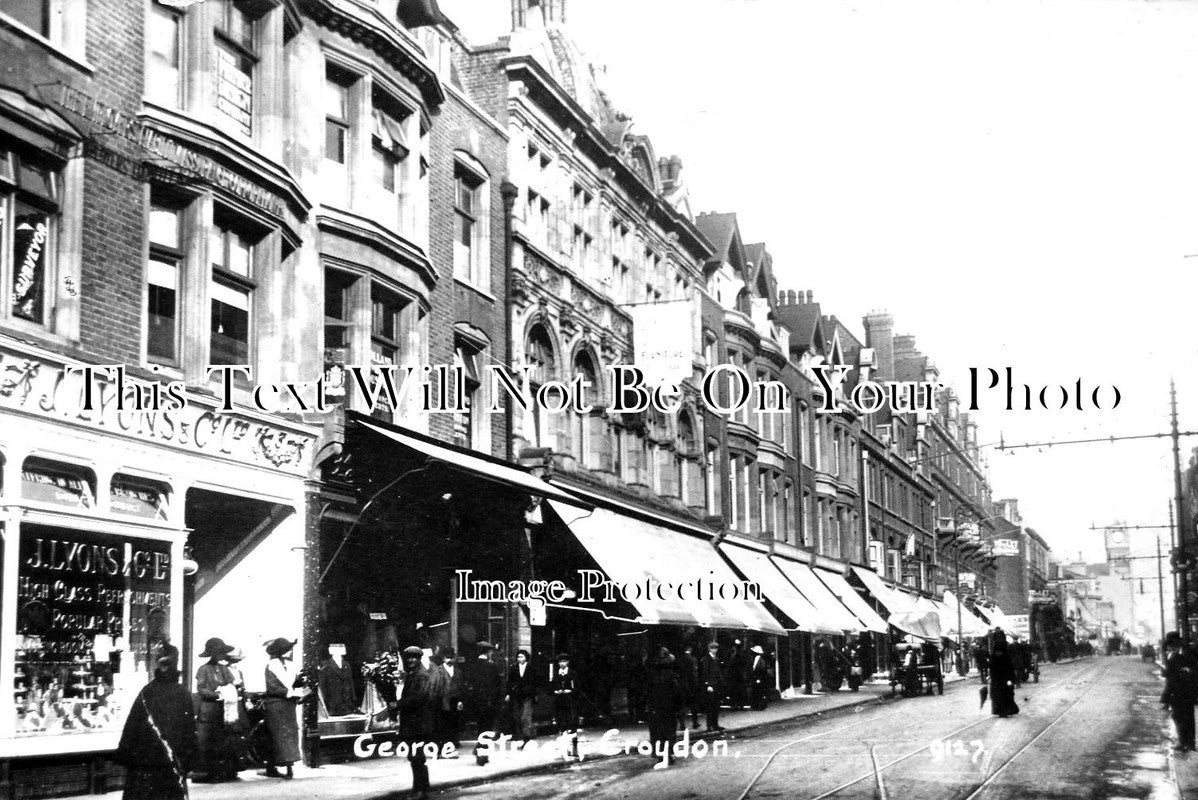 SU 1313 - George Street, Croydon, Surrey c1918