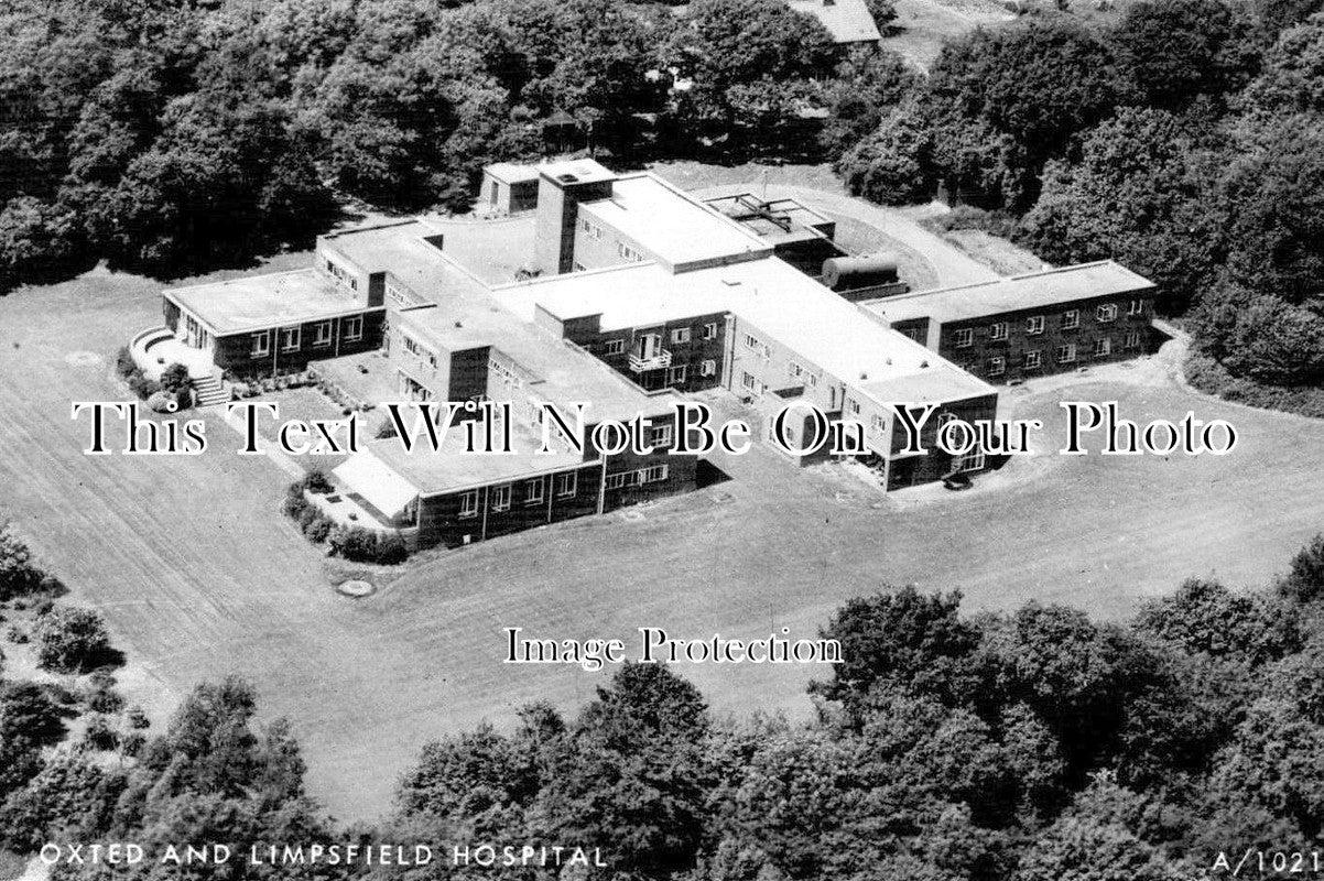 SU 1396 - Oxted & Limpsfield Hospital, Surrey