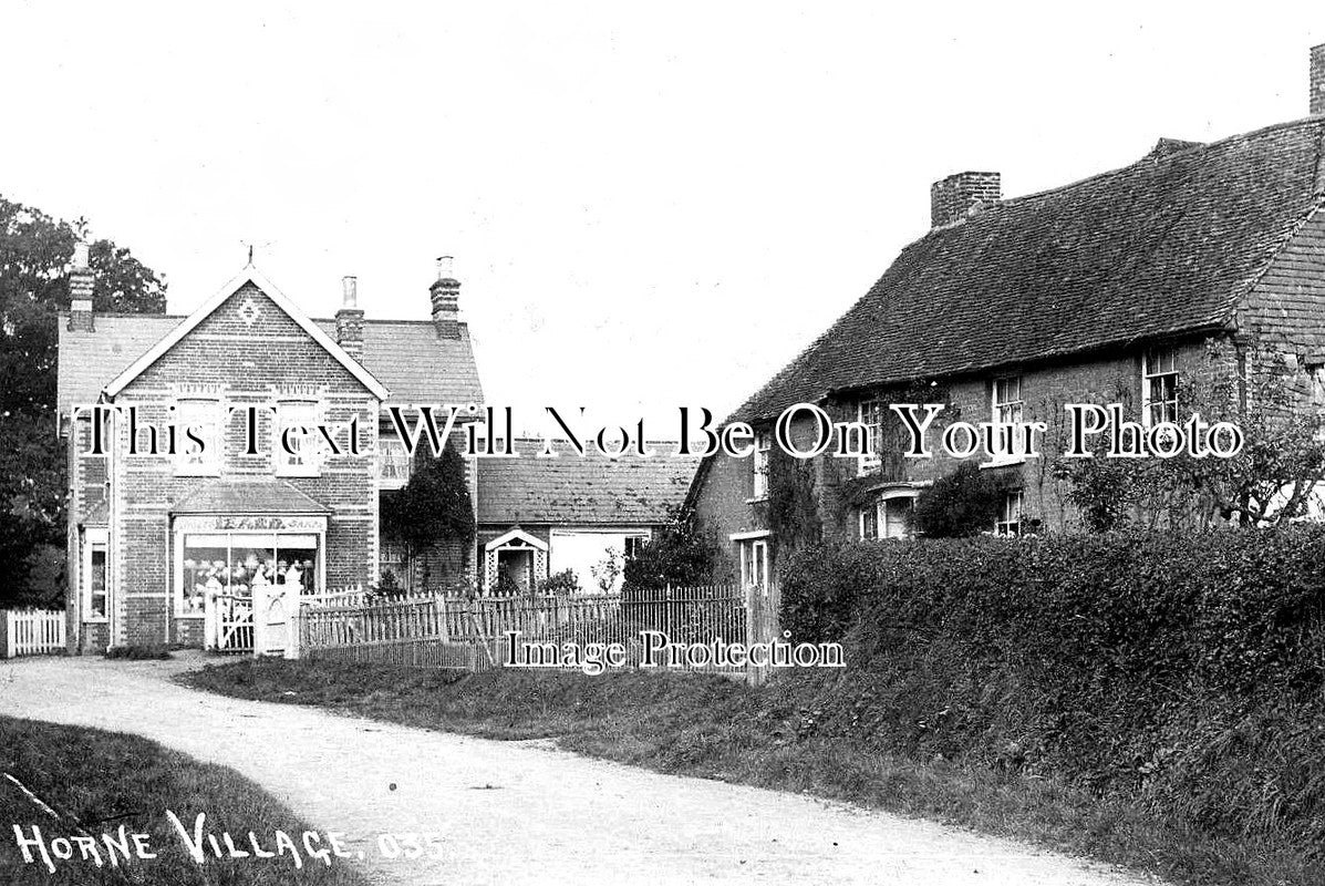 SU 1446 - Village Shop, Horne, Surrey c1910