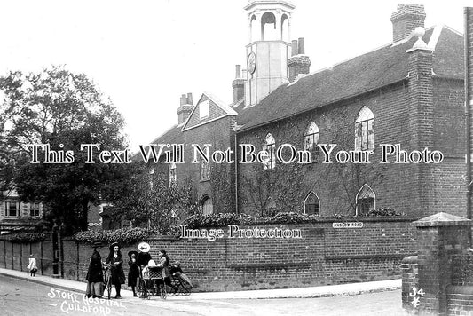 SU 1461 - Stoke Hospital, Guildford, Surrey c1911