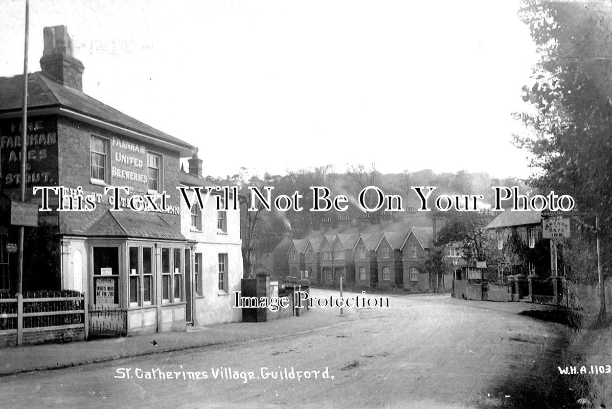 SU 1482 - St Catharines Inn, St Catharines Village, Guildford, Surrey c1920