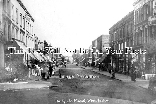 SU 1489 - Hartfield Road, Wimbledon, Surrey c1926