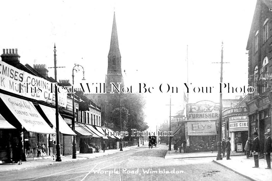 SU 1498 - Worple Road, Wimbledon, Surrey c1926