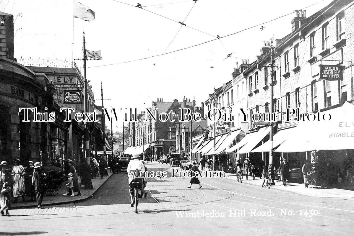 SU 1503 - Wimbledon Hill Road, Wimbledon, Surrey c1923