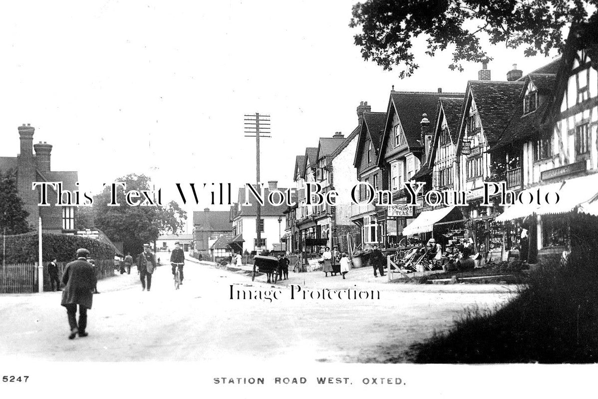 SU 1508 - Station Road West, Oxted, Surrey c1910