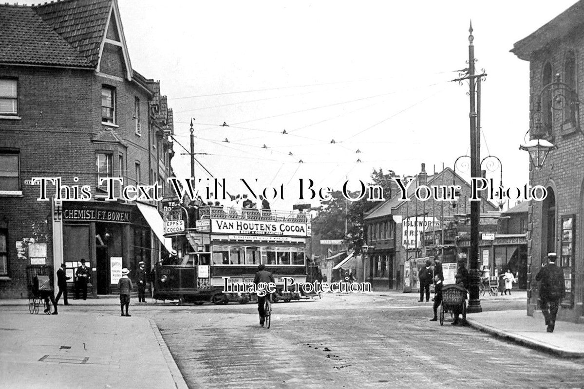 SU 1515 - High Street, Merton, Surrey c1907