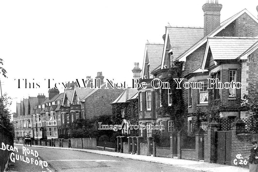 SU 1519 - Dean Road, Guildford, Surrey c1911