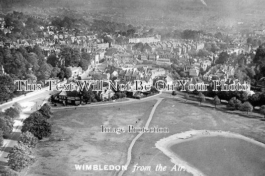 SU 1527 - Aerial View Of Wimbledon, Surrey