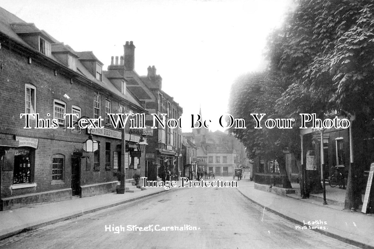 SU 1540 - High Street, Carshalton, Surrey c1920