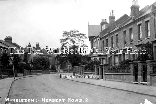 SU 1564 - Herbert Road, Wimbledon, Surrey c1908