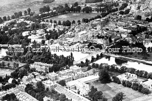 SU 1607 - Aerial View Of Richmond, Surrey