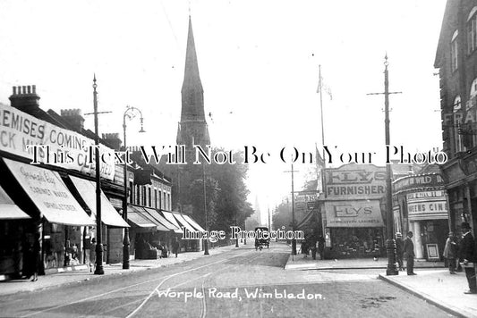 SU 1612 - Worple Road, Wimbledon, Surrey c1926