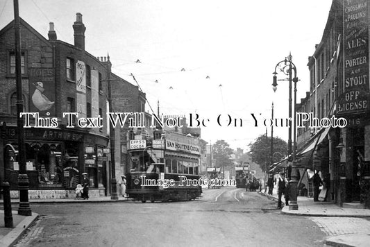 SU 1619 - Merton Road, Wimbledon, Surrey c1908