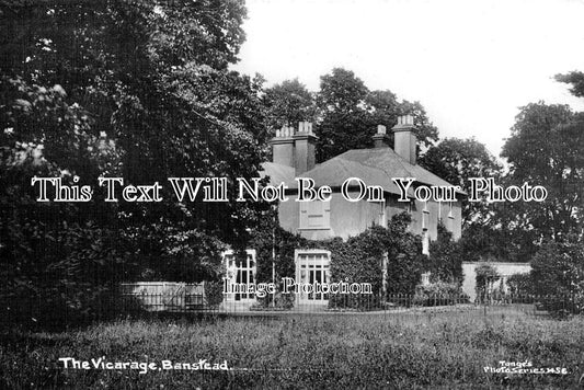 SU 1623 - The Vicarage, Banstead, Surrey c1915