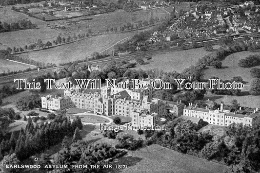 SU 1646 - Earlswood Asylum From The Air, Redhill, Surrey