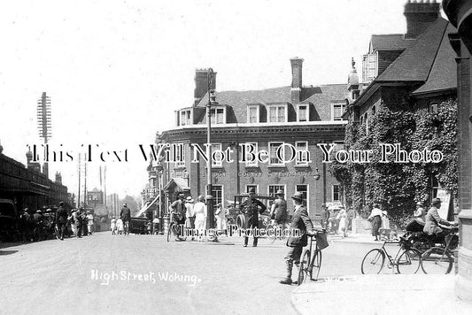 SU 1649 - High Street Woking Railway Station, Surrey