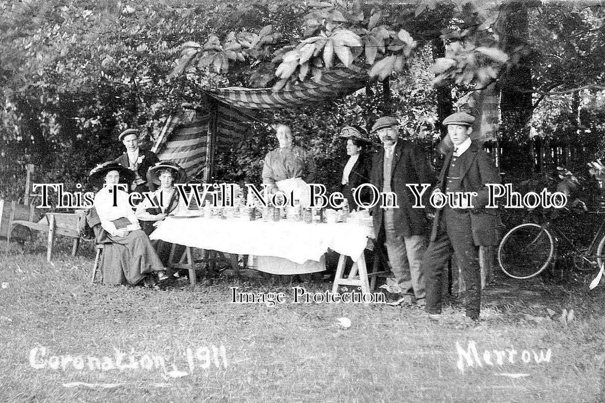 SU 1672 - Merrow, Coronation, Surrey 1911