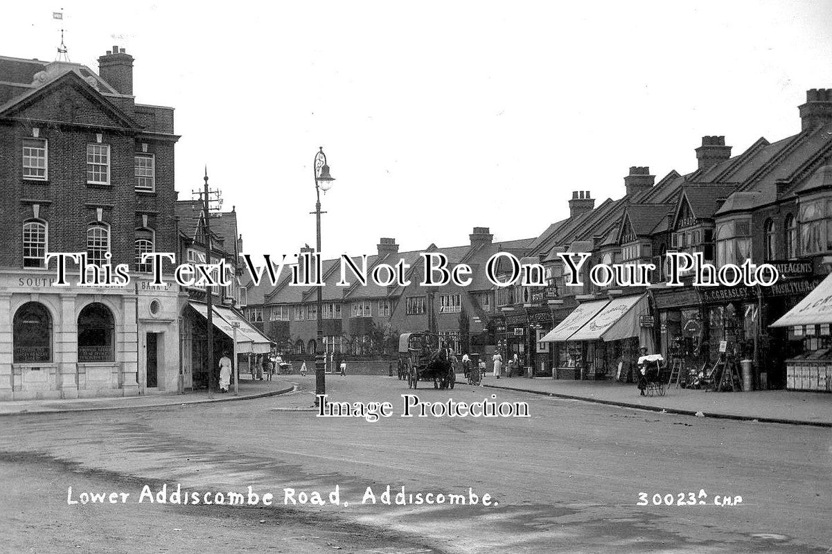 SU 1673 - Lower Addiscombe Road, Addiscombe, Surrey c1914