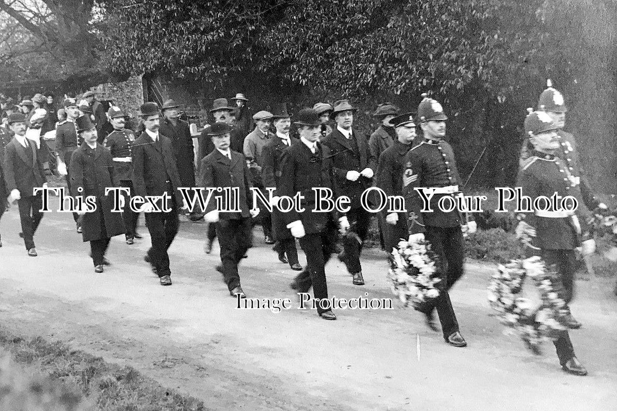 SU 1676 - Police Constabulary Military Funeral, Godalming, Surrey