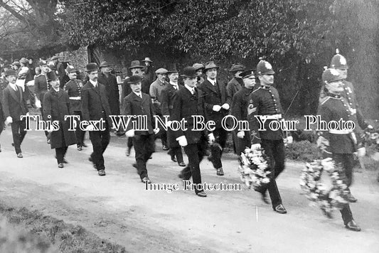 SU 1676 - Police Constabulary Military Funeral, Godalming, Surrey