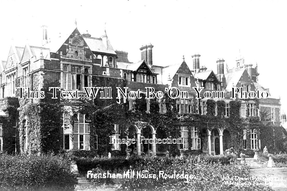 Rowledge SU 1706 - Frensham Hill House, Rowledge, Surrey – JB Archive