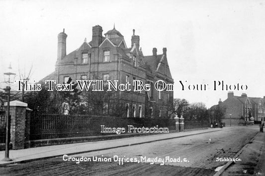 SU 171 - Croydon Union Offices, Mayday Road, Surrey c1910