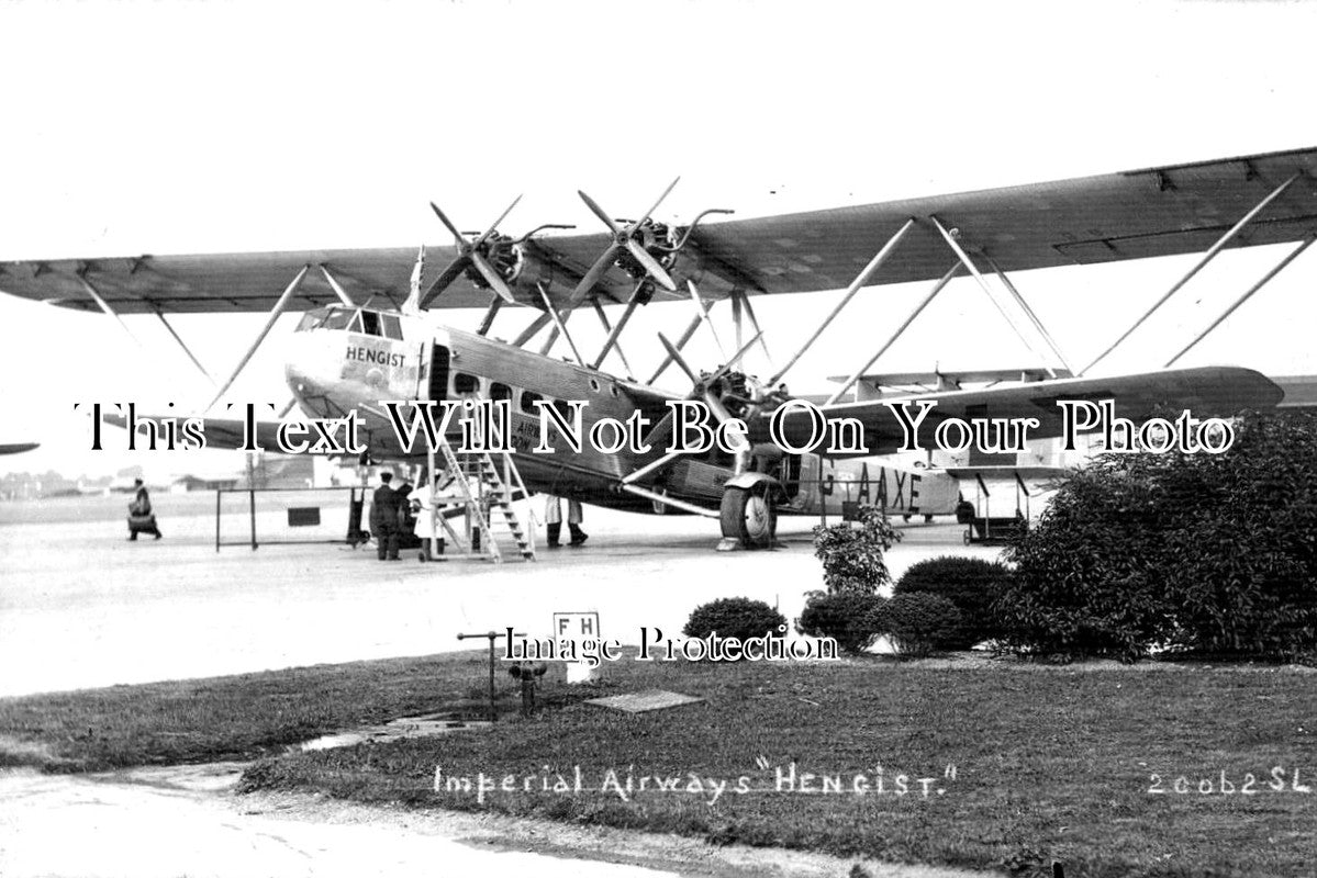 SU 1717 - Imperial Airways Hengist, Croydon, Surrey