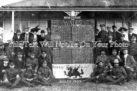 SU 1727 - Welsh Rifle Club, Bisley, Surrey 1909