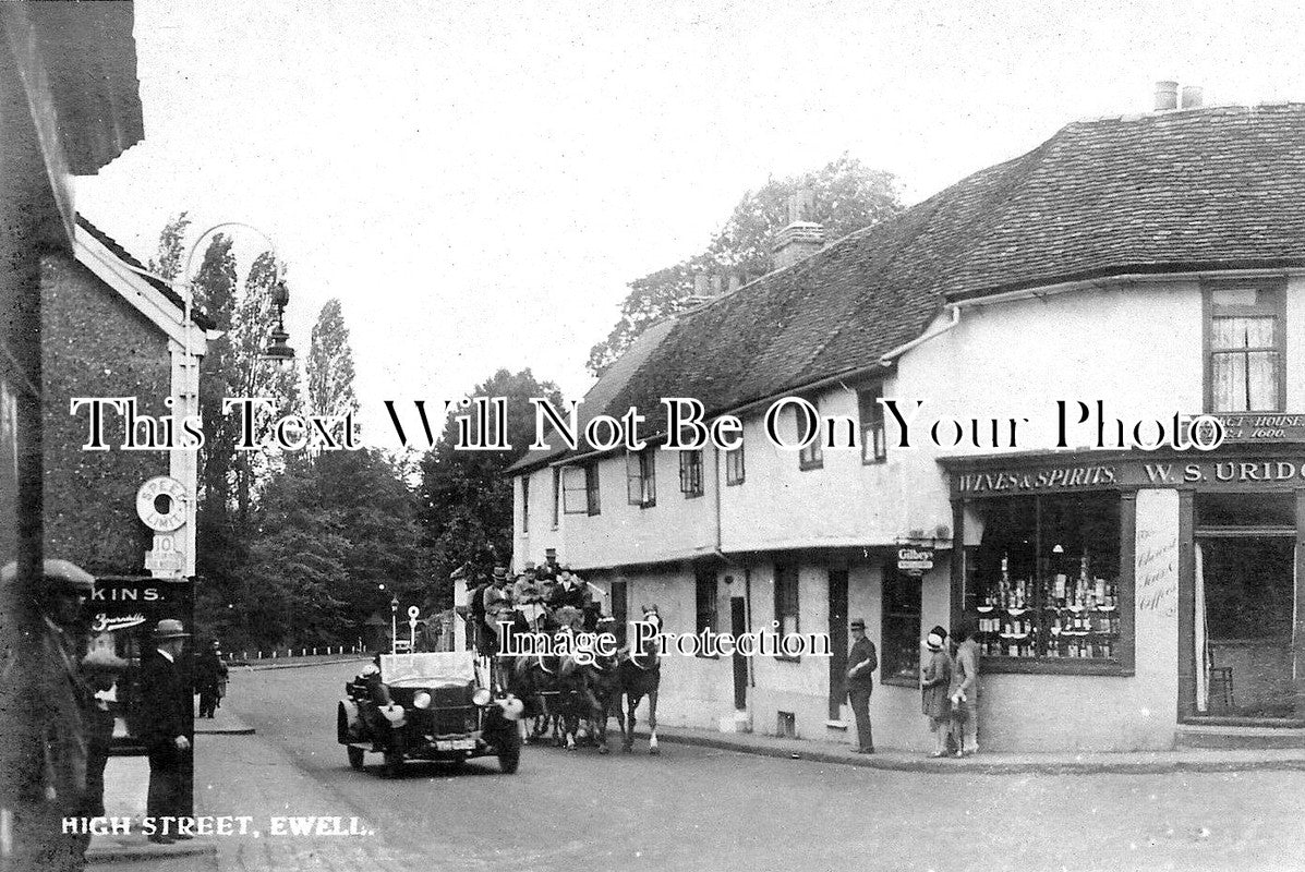 SU 1738 - High Street, Ewell, Surrey