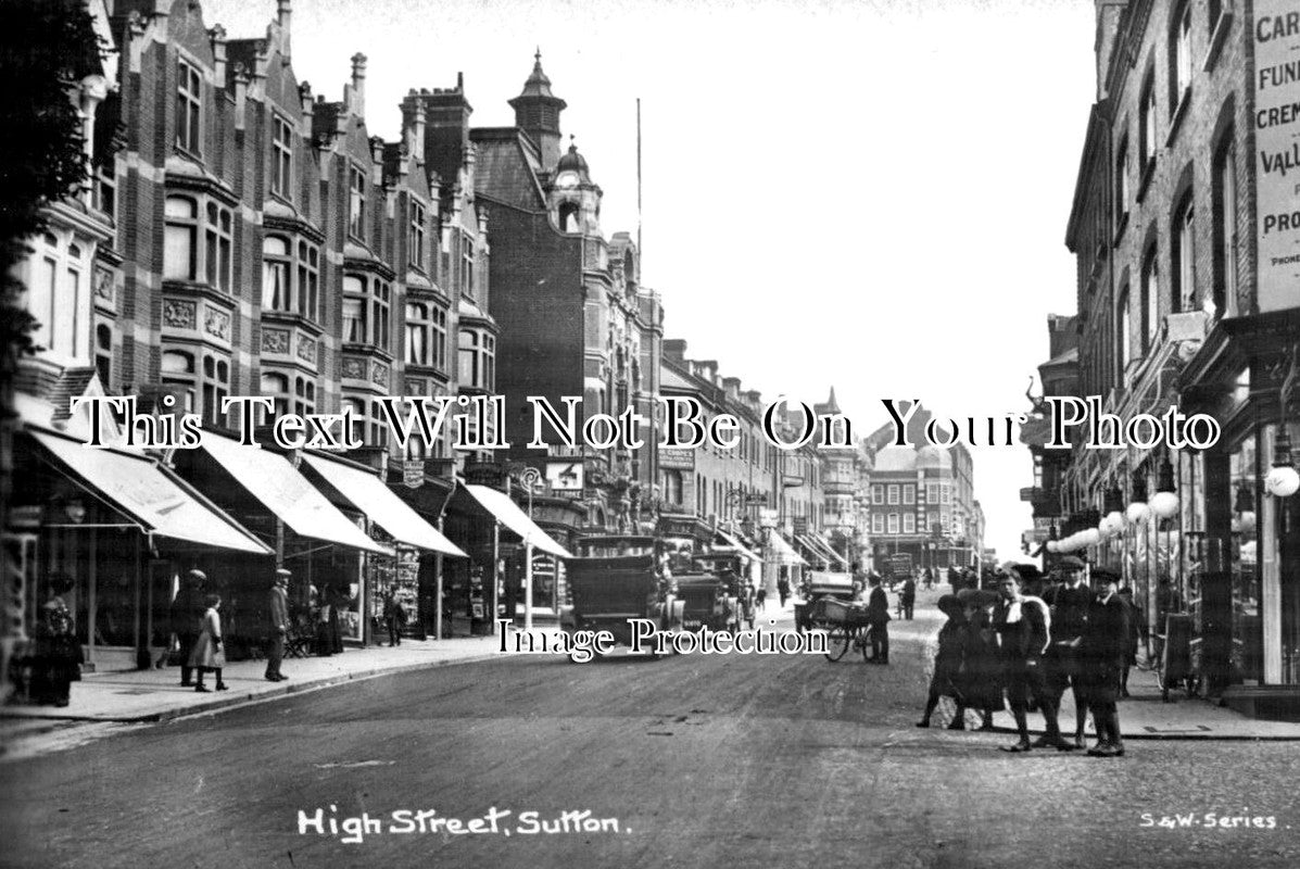 SU 1742 - High Street, Sutton, Surrey