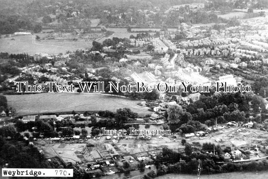 SU 1755 - Weybridge Aerial View, Surrey